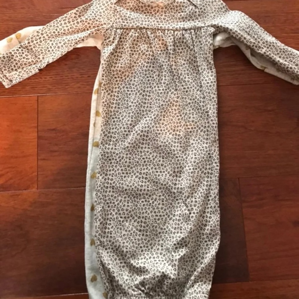 Two NWT Newborn Nightgowns